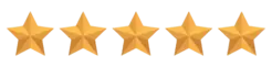 yellow five stars quality rating icons 5 stars icon